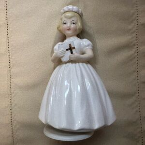 Schmid Japan First Communion girl music box